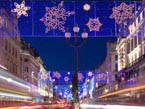 London Christmas lights